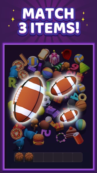 Review Screenshot - 3D Match Game – Sort All the Tiles within the Allotted Time