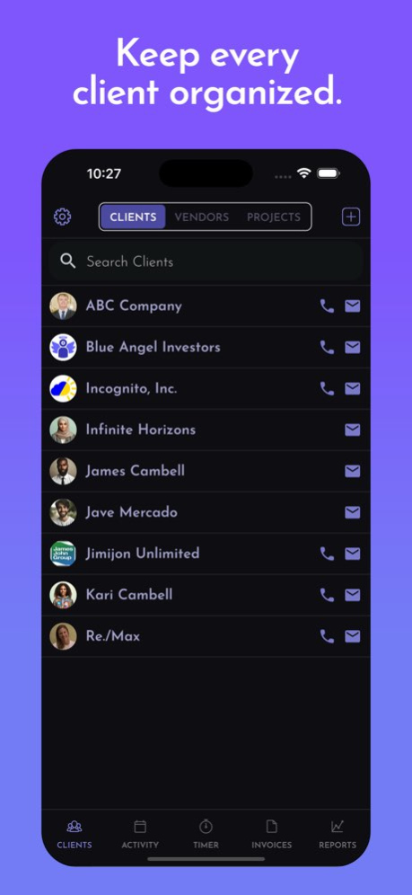 Time Tracker with Alto 3.3.7 Screenshot