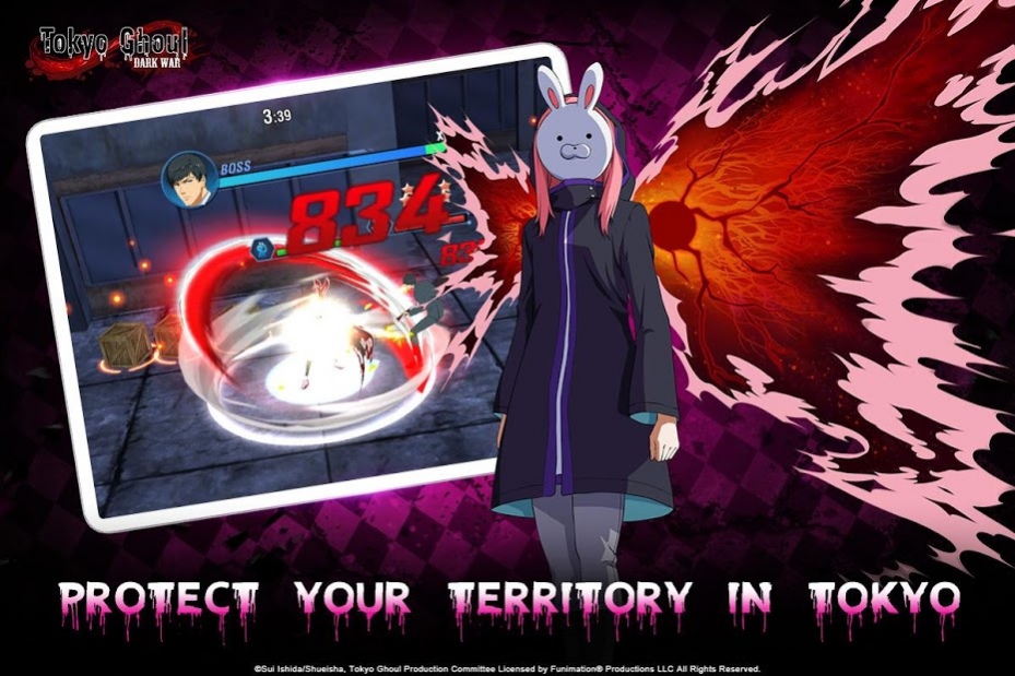 3D mobile game based on Tokyo Ghoul--Officially authorized by Studio  Pierrot!