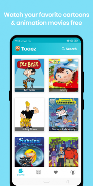 App to watch cartoons free cheap
