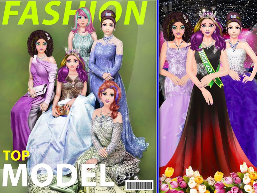 Model Girl Dressup and Makeup 1.9 Screenshot