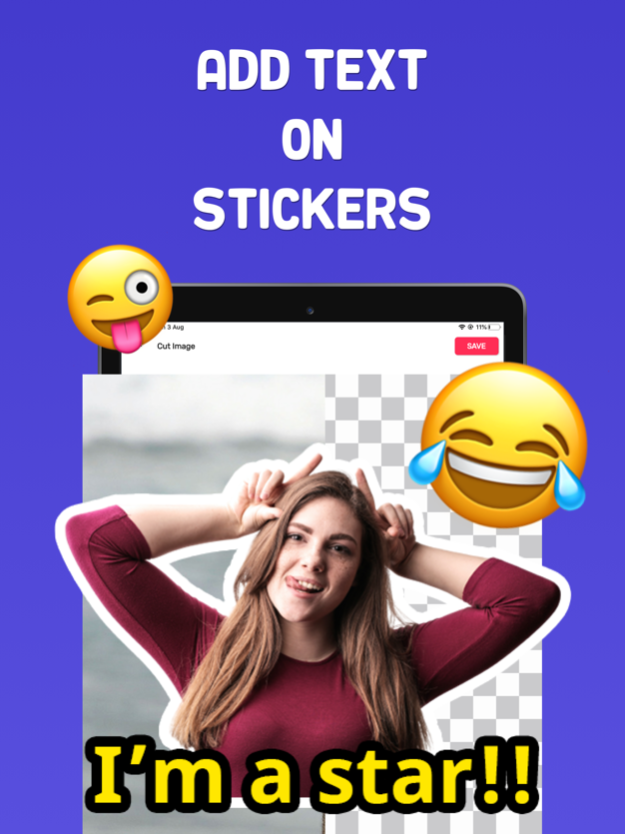 StickerMoji: Meme Stickermaker 2.5 Screenshot