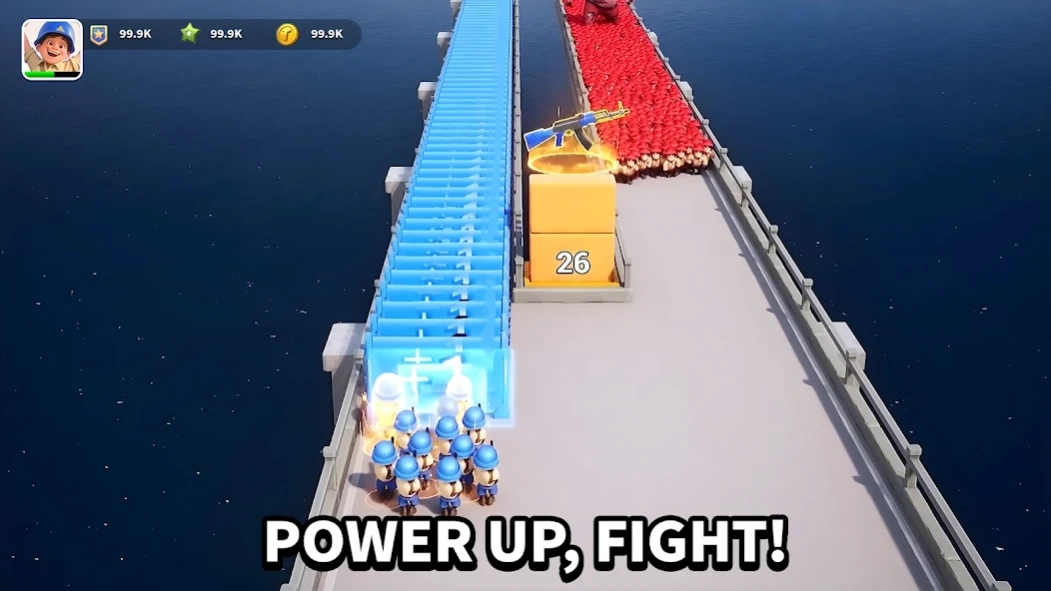 Review Screenshot - War Game – Merge Units to Strengthen Your Army