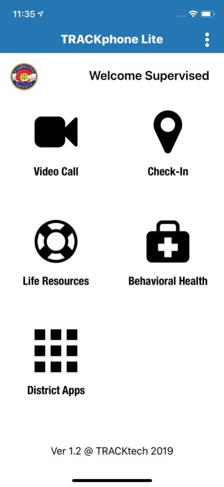 TRACKphoneLite 2.1.5 Screenshot