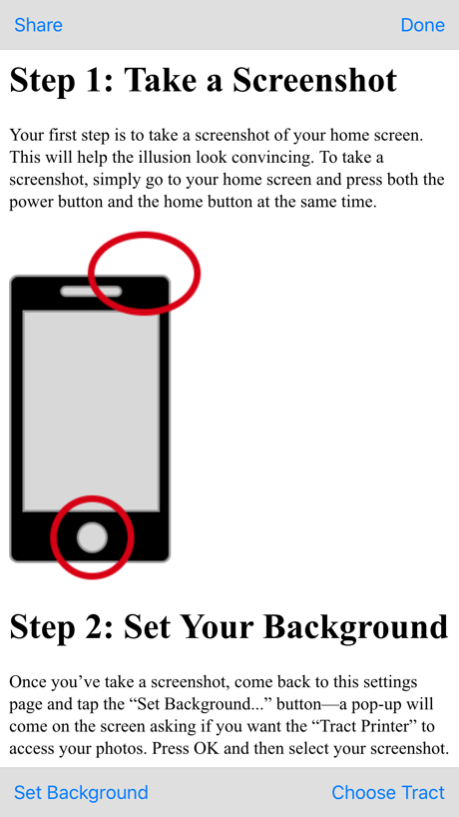 Tract Printer 1.0.2 Screenshot