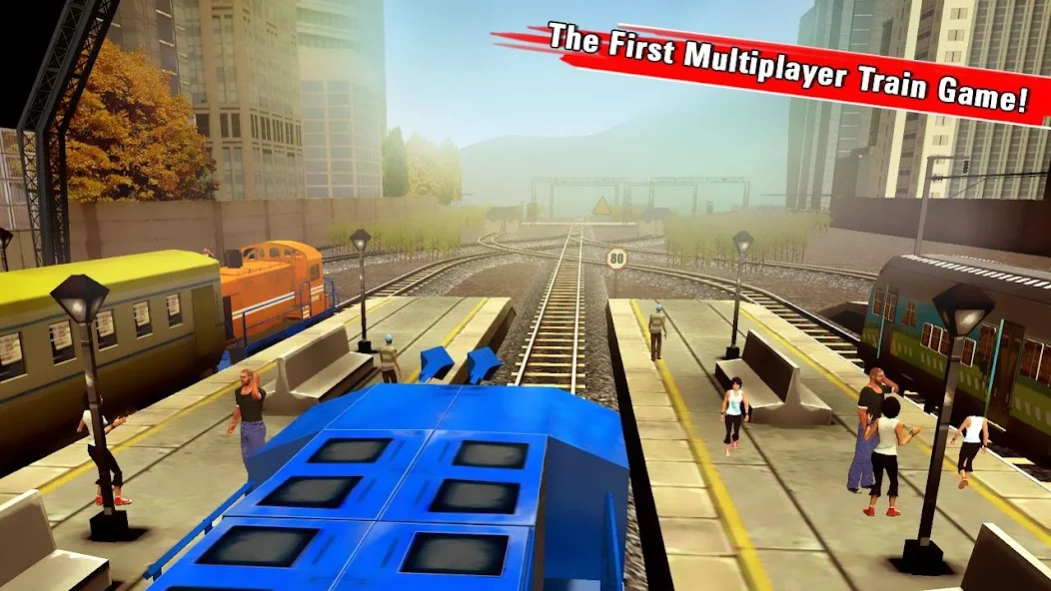 Review Screenshot - Train Racing Game – Can You Reach the Train Station on Time?