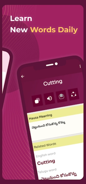 English to Telugu Dictionary 2.3.4 Screenshot