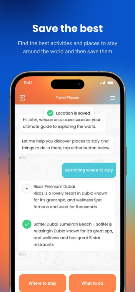 Travel Planner: City AI Guide 1.1 Screenshot