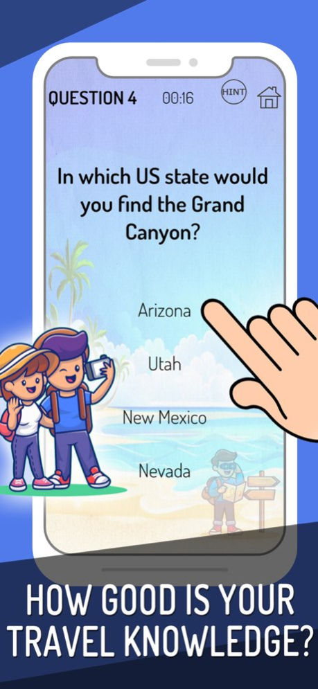 Travel Trivia Test! World Quiz Screenshot