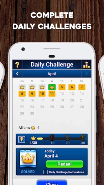 TriPeaks Solitaire 3.4.0.4296 Screenshot