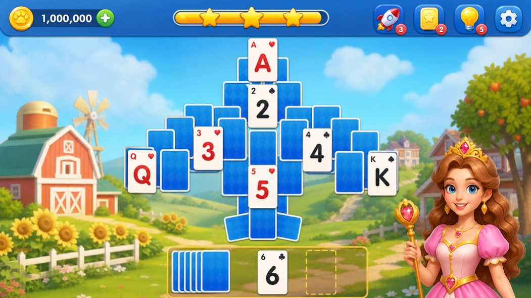 Solitaire TriPeaks Farm 2.0.59 Screenshot