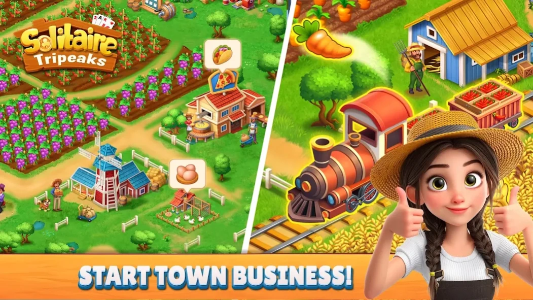 Classic Solitaire:Farm Harvest 1.0.55 Screenshot