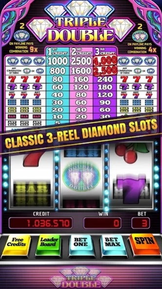 Triple Double Diamond Slots 1.1.4 Screenshot