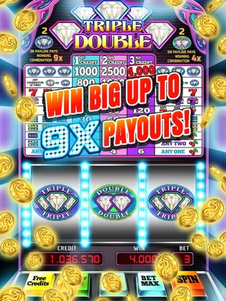 Triple Double Diamond Slots 1.1.4 Screenshot