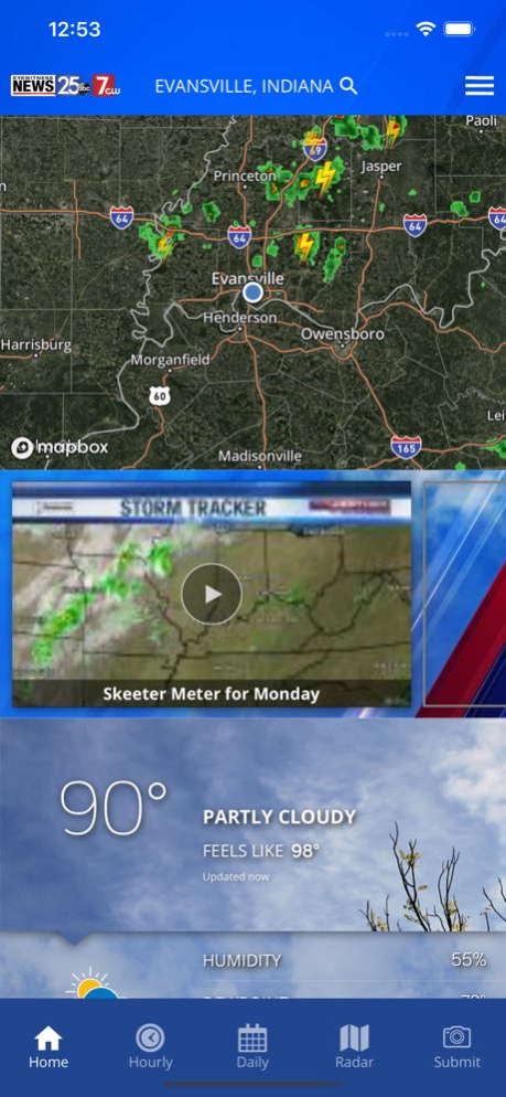 Tristate Weather - WEHT WTVW 6.2.512 Screenshot