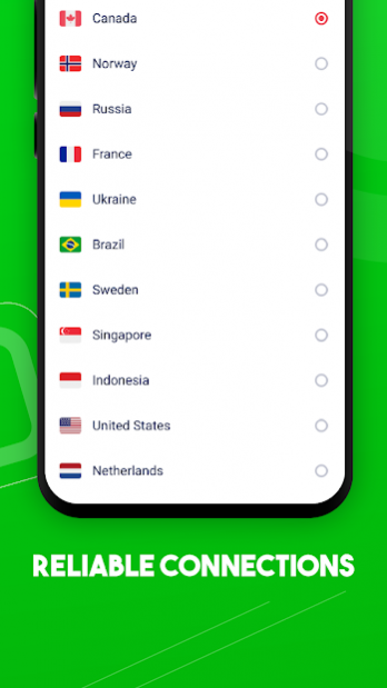 Trusted VPN: Secure VPN Proxy 2.2.5 Screenshot