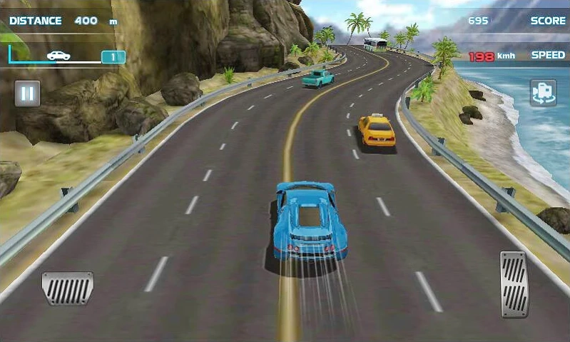 Review Screenshot - Racing Game – Race Endlessly Through Heavy Traffic