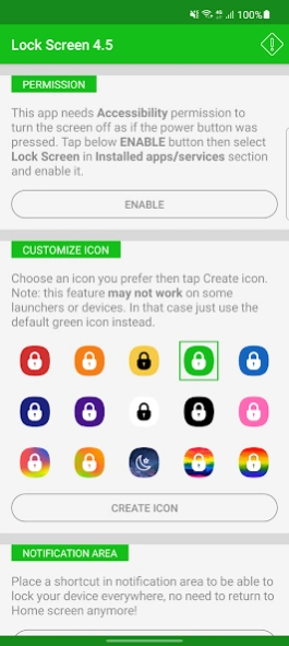 Turn Off Screen - Screen Lock 26.09.14 Screenshot