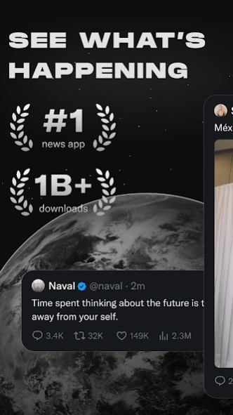 Review Screenshot - Toggling between Twitter accounts