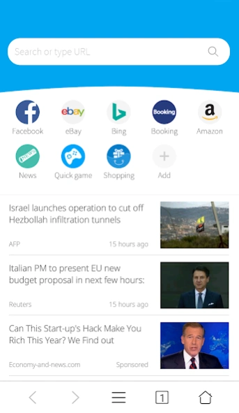 Review Screenshot - A Tool and Feature-Rich Browser App