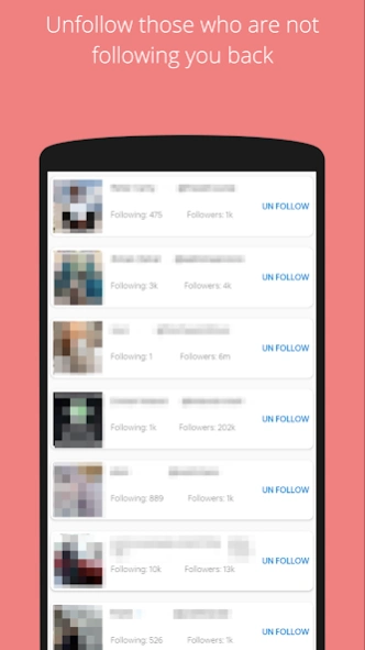 Unfollow app for Twitter 1.1.035 Screenshot