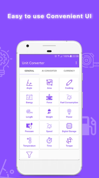 Digital unit converter top