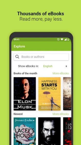 Review Screenshot - Book Reader – Read E-books in Multiple Formats