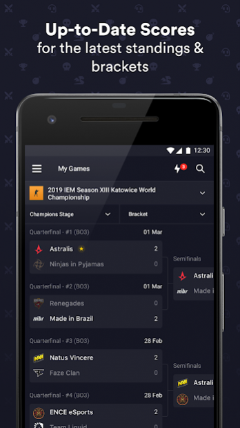 Upcomer Esports: Match Schedule, News, & Community 5.2.1 Screenshot