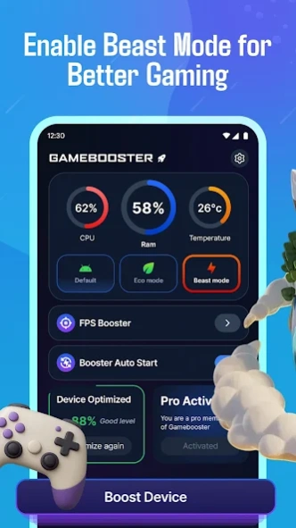 Game Booster 4X Plus Screenshot