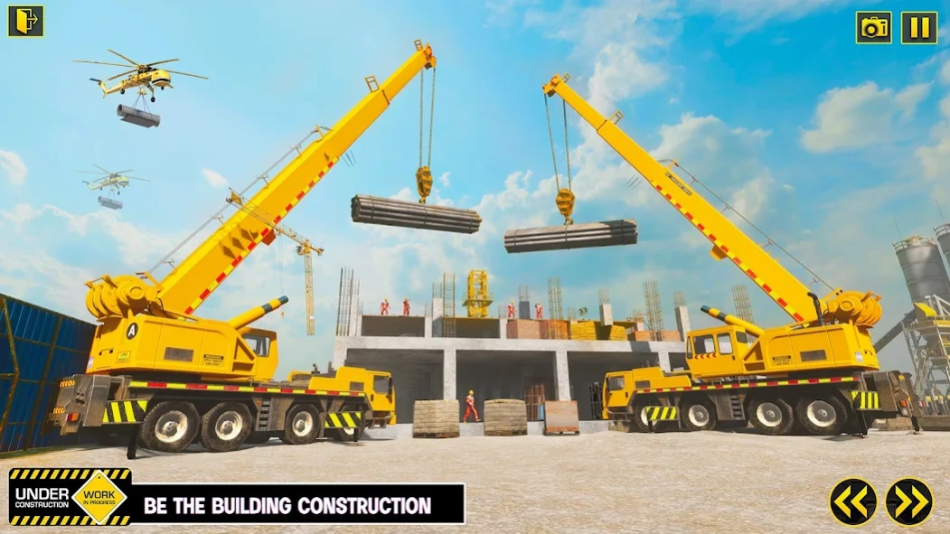 Excavator Crane Simulator Game 1.23 Screenshot