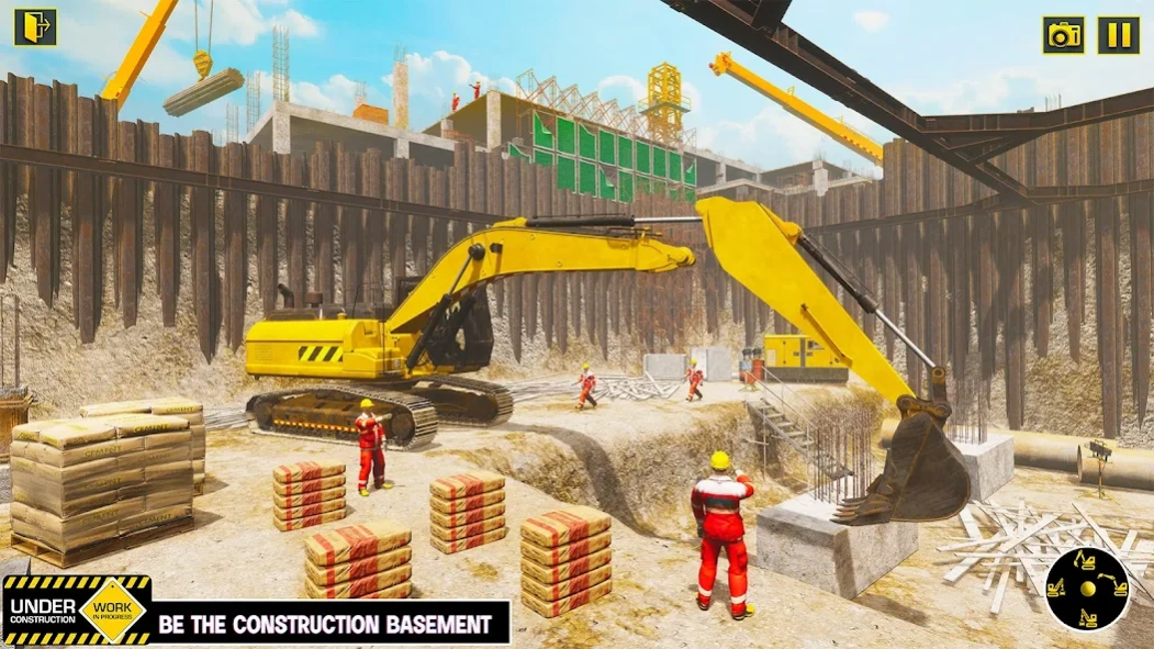 Excavator Crane Simulator Game 1.23 Screenshot