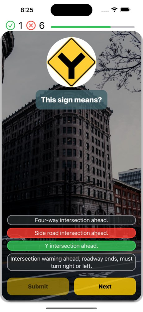 Utah DMV Practice Test 2025 7.0.0 Screenshot