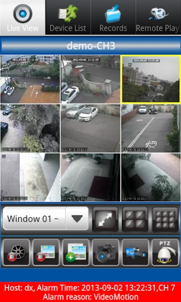 Review Screenshot - VacronViewer: the IP Camera App Expert