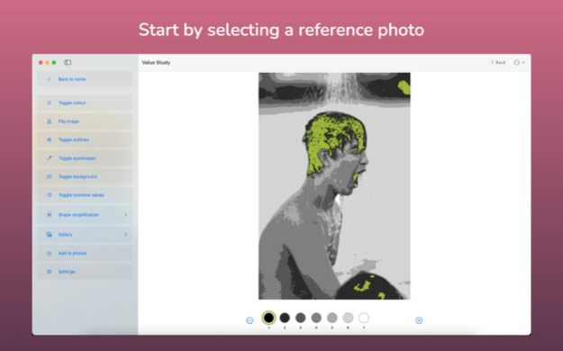 Value Study: art reference 3.7.0 Screen Prints 2