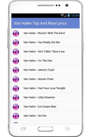 Van Halen Best Hits And Lyrics 1 0 Free Download