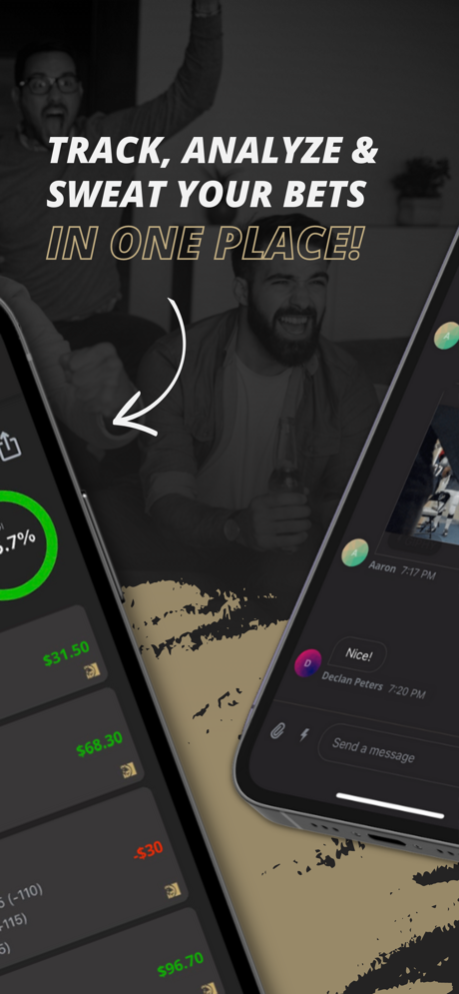 Vault: Bet Tracker & GroupChat 1.11.8 Screenshot