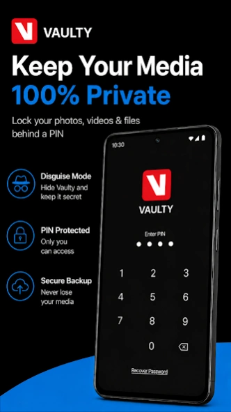 Review Screenshot - Hide Pictures in a Password-Protected Vault