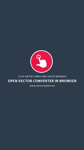 Vectorize image online Screenshot