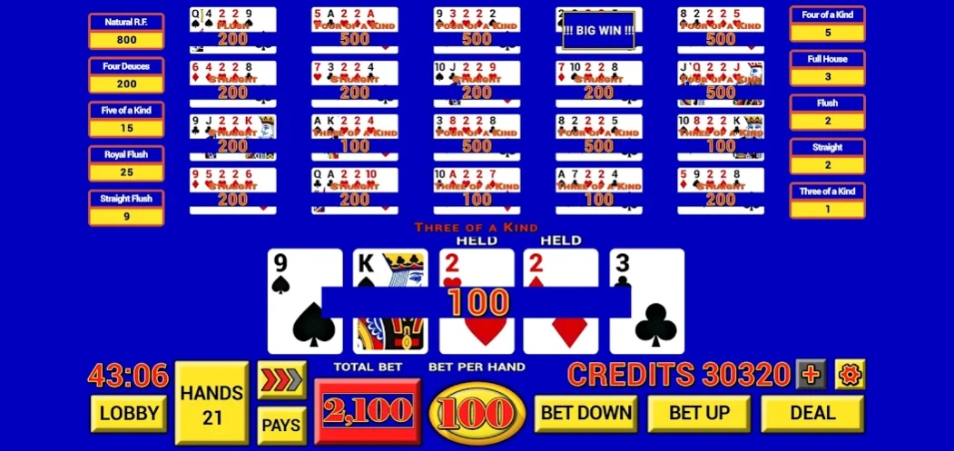 Video Poker Classic Casino 1.0.8 Screenshot