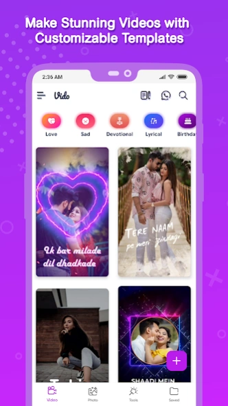 Review Screenshot - Video Status Maker – Create Video Statuses for Every Occasion