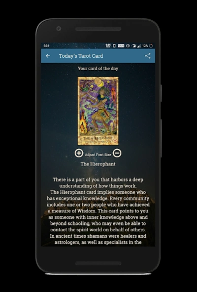 Virgo Horoscope 2.5 Screenshot
