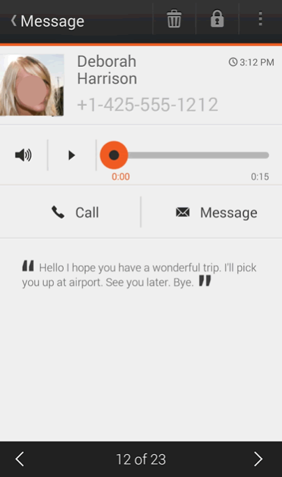 Visual Voicemail Visual Voicemail