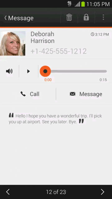 Visual Voicemail