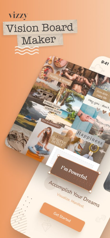 2027 Vision Board Maker Vizzy 01.13.02 Screenshot