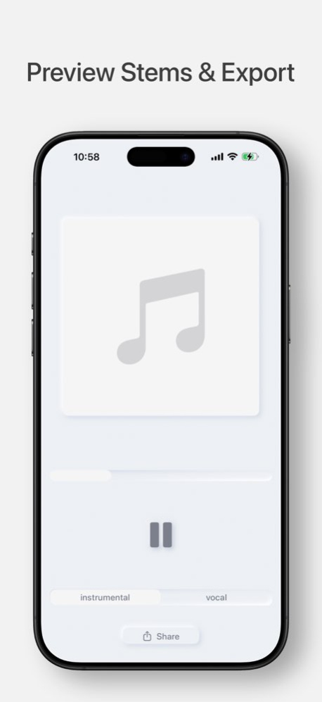 VocalRemover: Vocal Separation 1.3 Screenshot