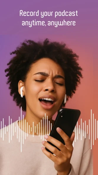 Voice Podcast Maker Screenshot