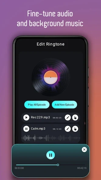 Voice Podcast Maker Screenshot