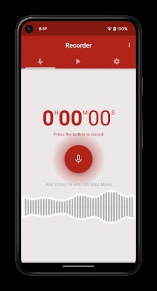 Review Screenshot - A Simple and Effective Voice Recorder App