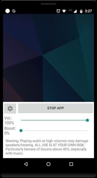 Review Screenshot - Volume Booster App – Listen to Audio Messages Clearly