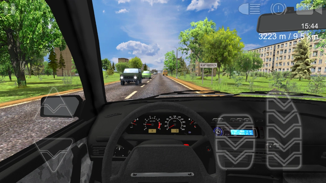 Review Screenshot - Racing Game – Drive around Russia in a Car